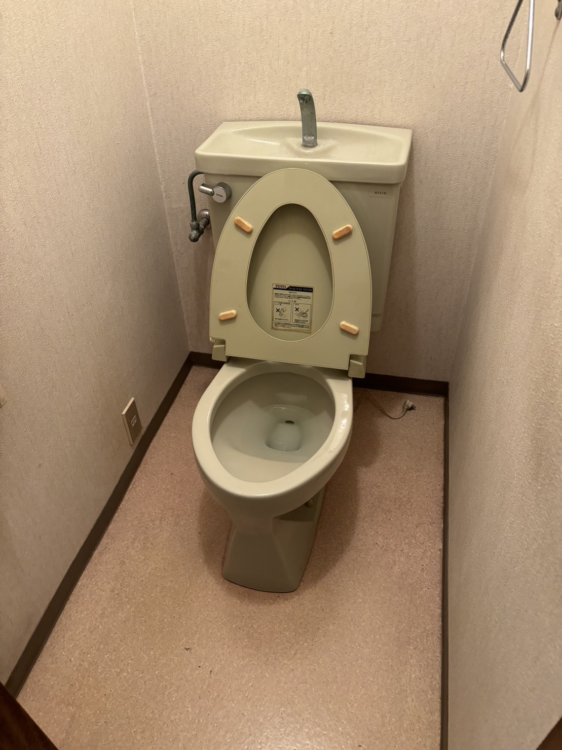 既存のトイレ
